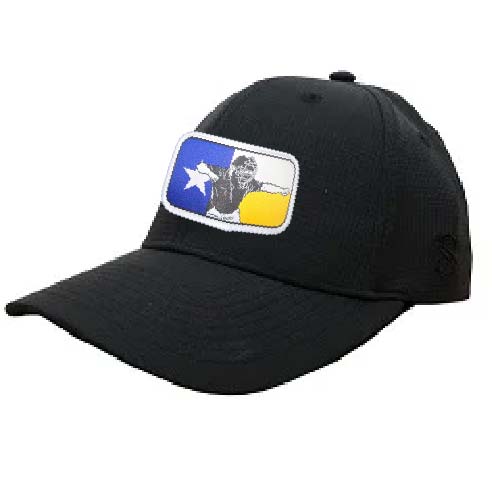 The Dancing Umpire Adult Fitted Smitty Hat - Black