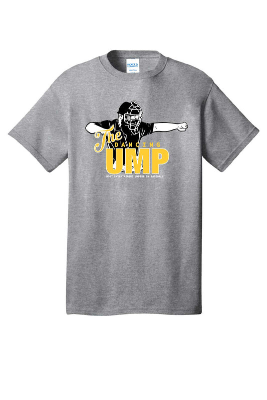 The Dancing Umpire Youth Cotton T-Shirt - Athletic Grey