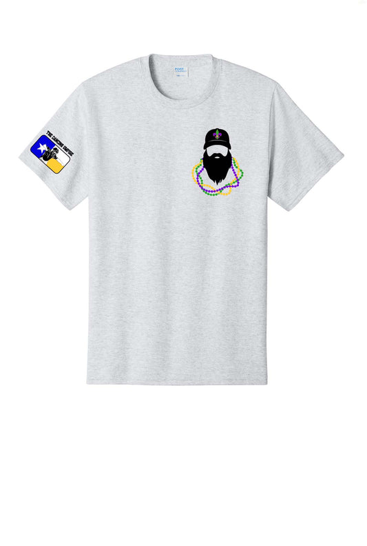 *NEW* EXCLUSIVE NEW ORLEANS The Dancing Umpire Adult Cotton T-Shirt - Ash Grey