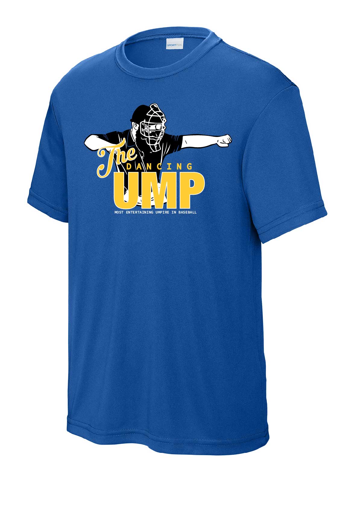 The Dancing Umpire Adult Dri-Fit T-Shirt - Royal