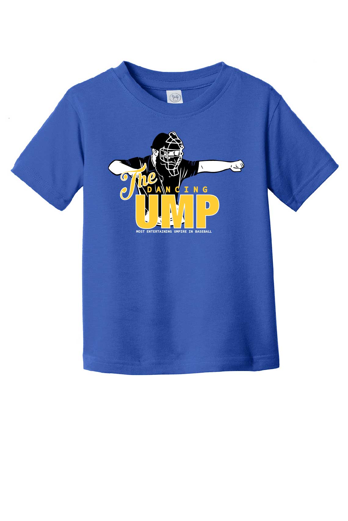 The Dancing Umpire Toddler Cotton T-Shirt - Royal
