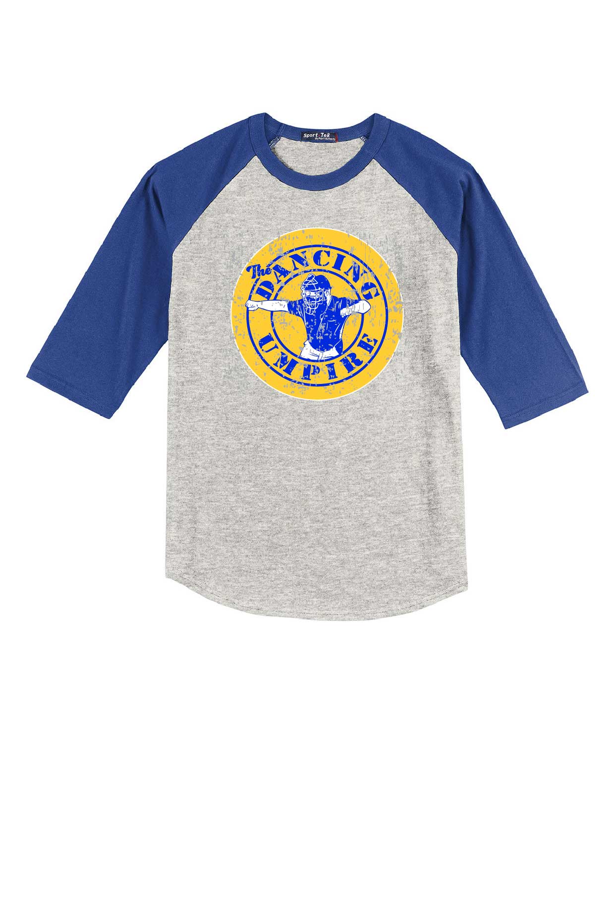 The Dancing Umpire Youth 3/4 Sleeve Baseball Shirt